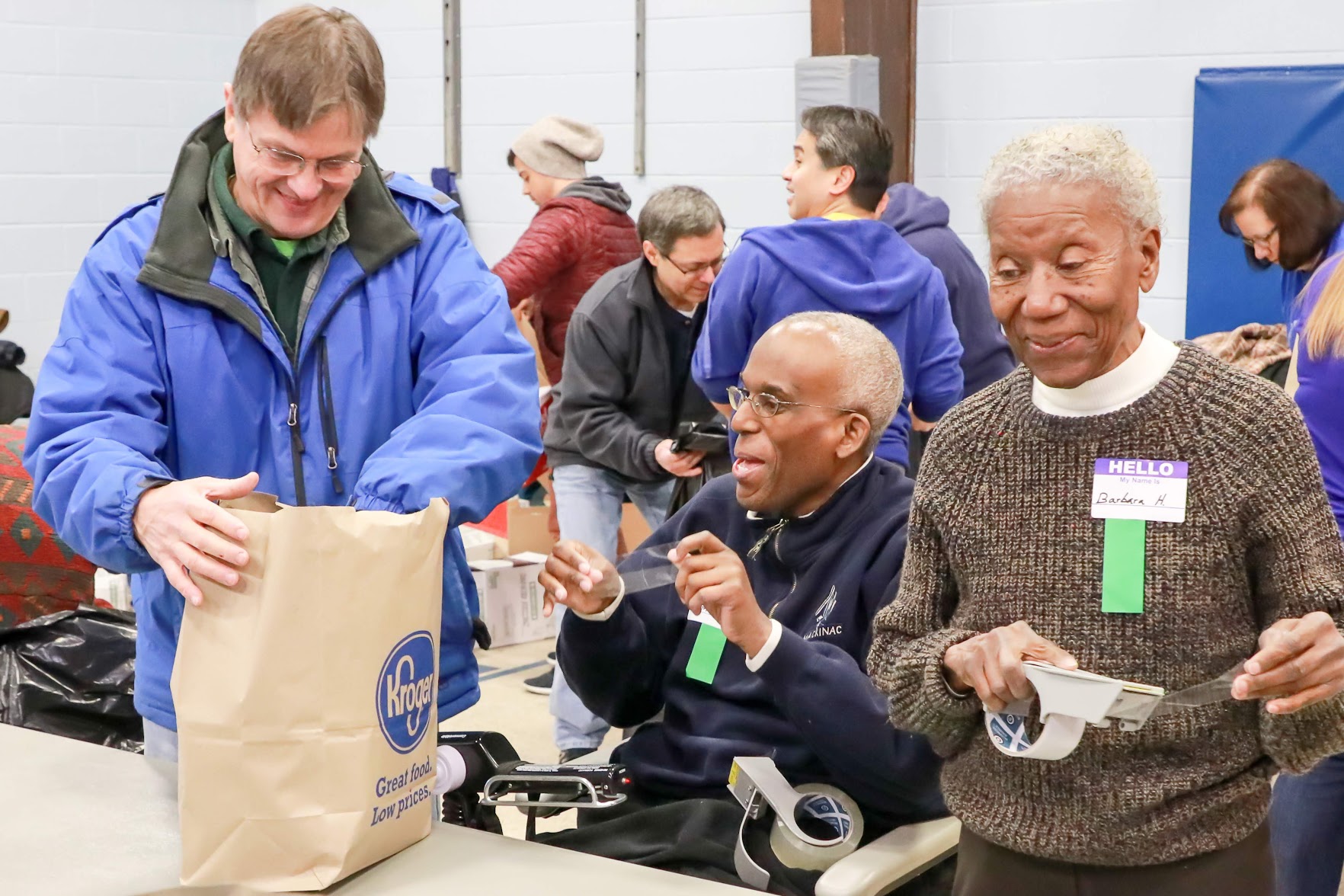 Volunteers Packed 3,500 Bags for Inmates