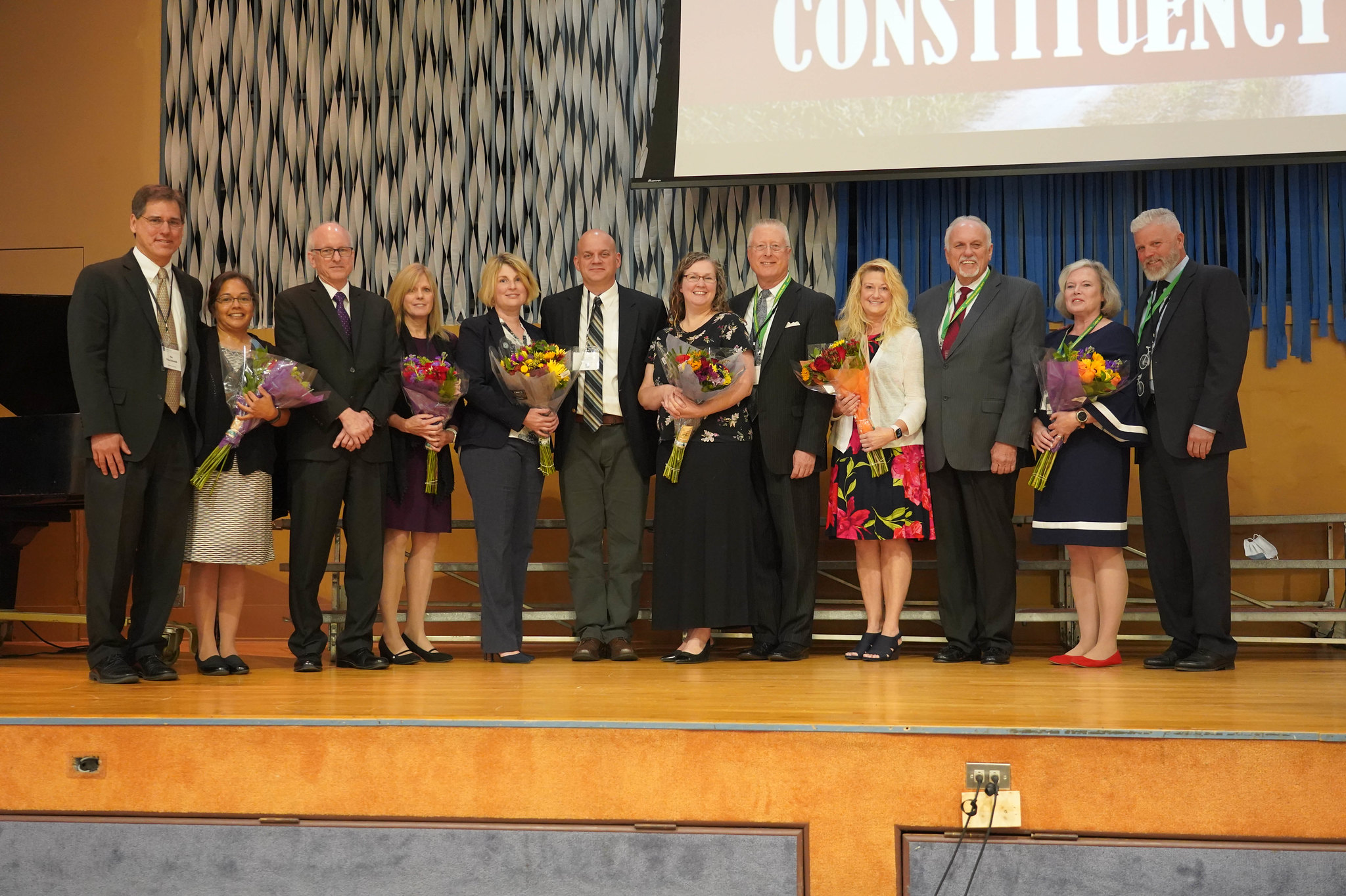 Indiana re-elects officers at constituency session