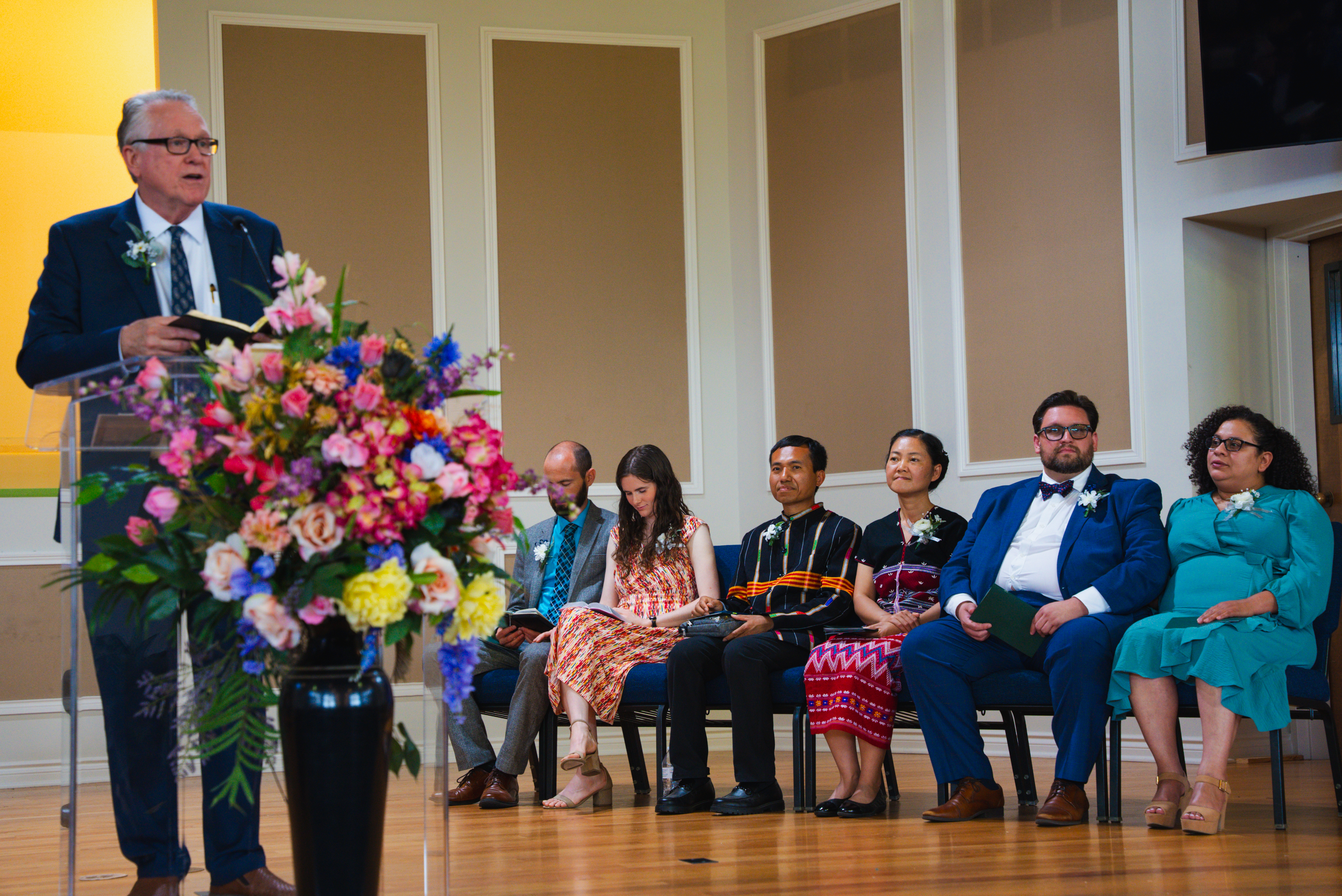 Indiana Conference Holds Ordination Service for Three Pastors at Camp Meeting Finale