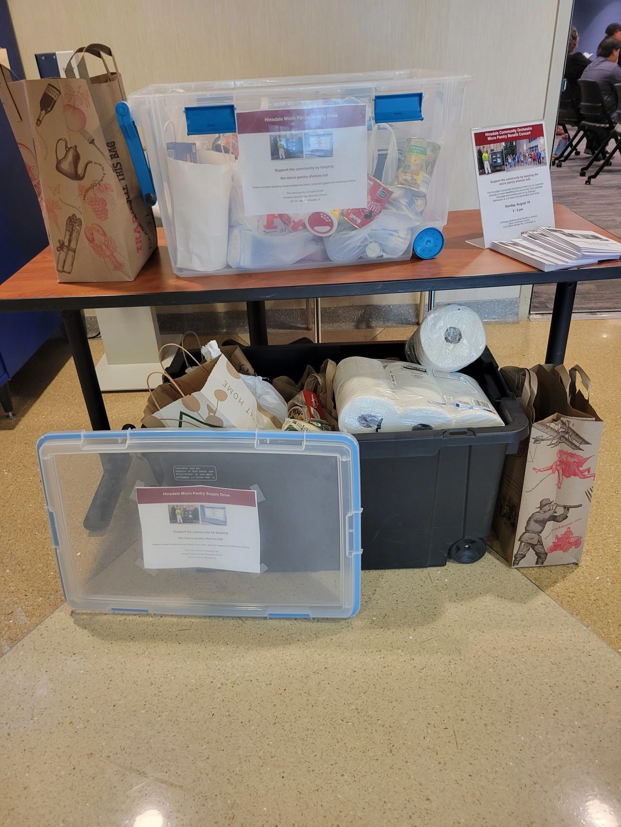 Team Members Mobilize to Support Micro Pantries