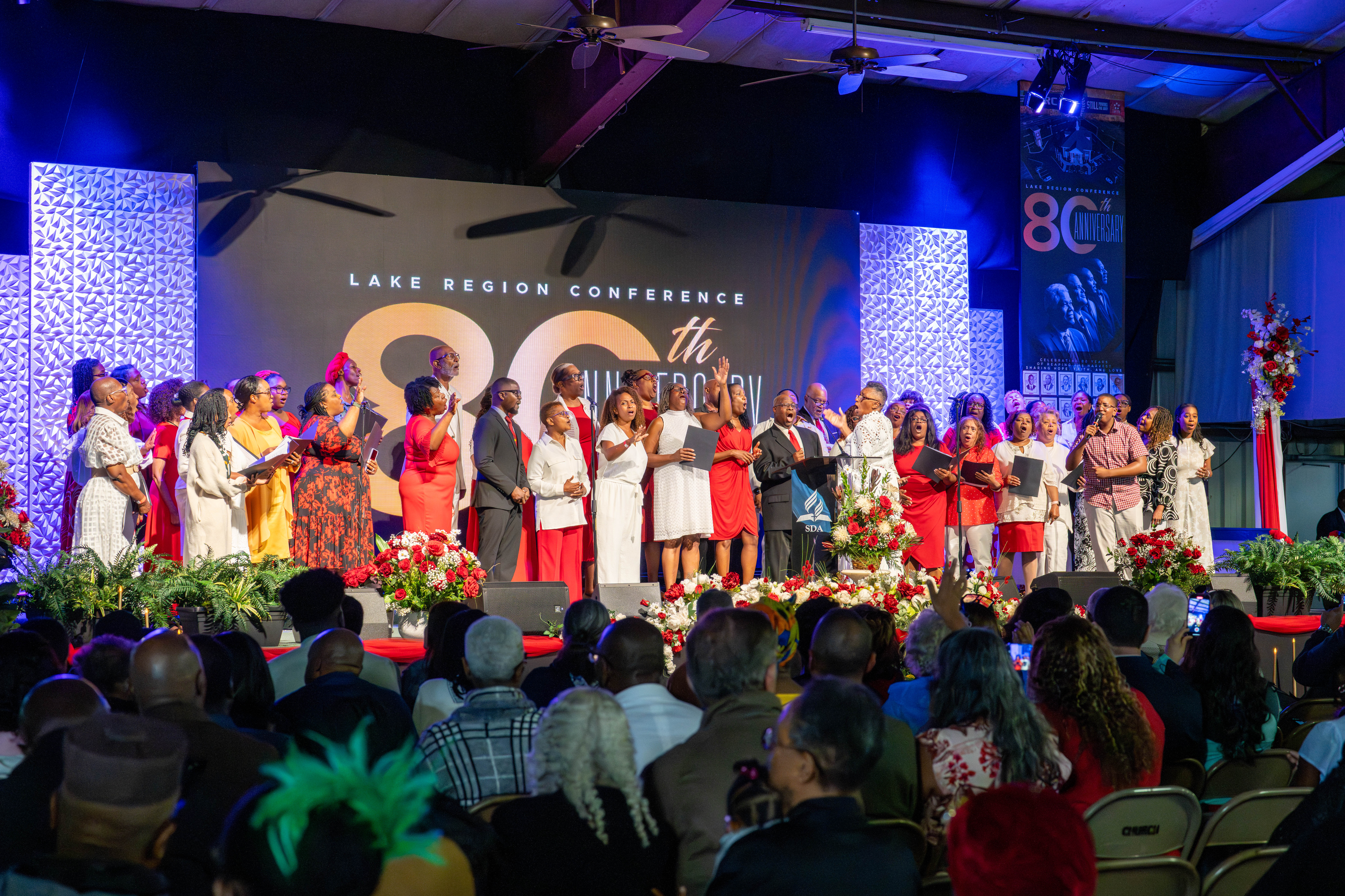 Lake Region Mass Choir Unites Singers from Five States for 80th Anniversary Celebration