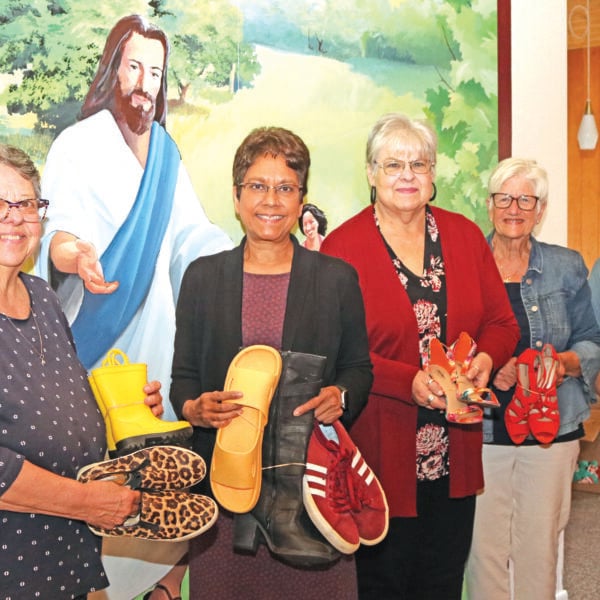 Andrews University, Pioneer Memorial Church Help Methodist Congregation Exceed Shoe Drive Goal