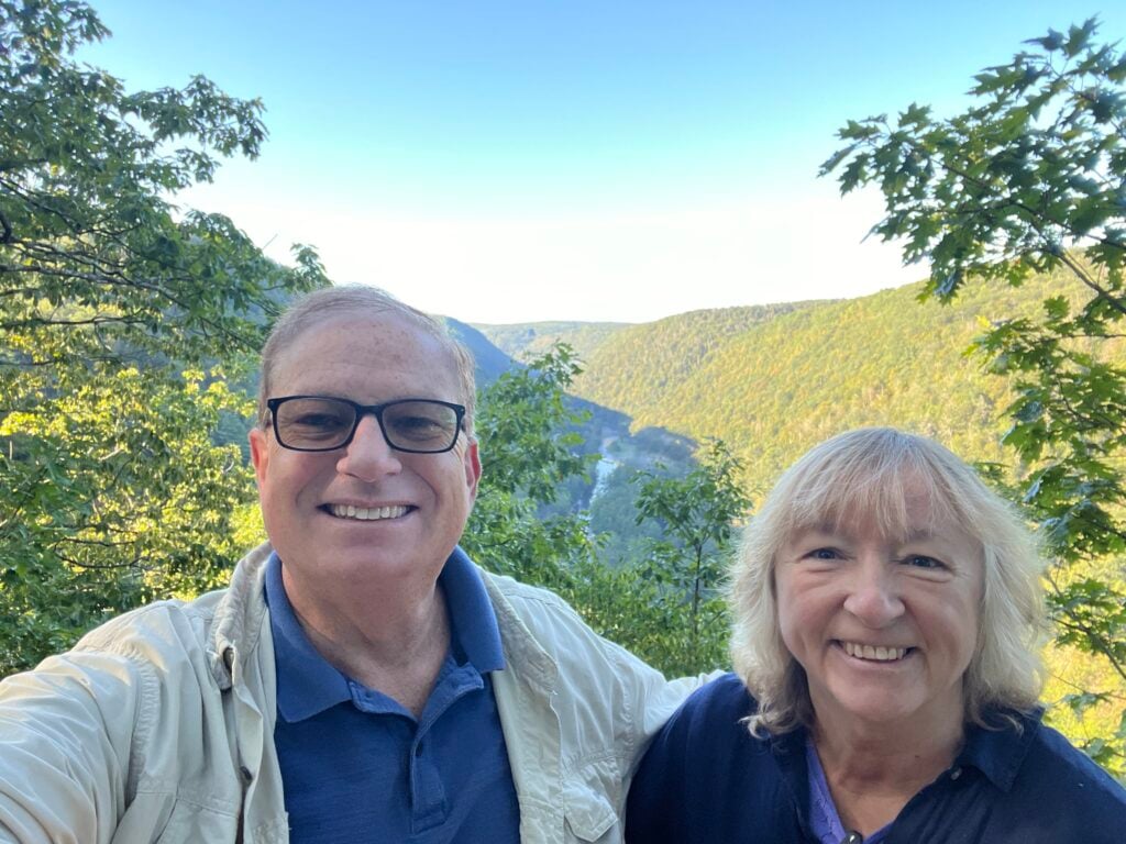 Pastor Counsell with wife Marija.