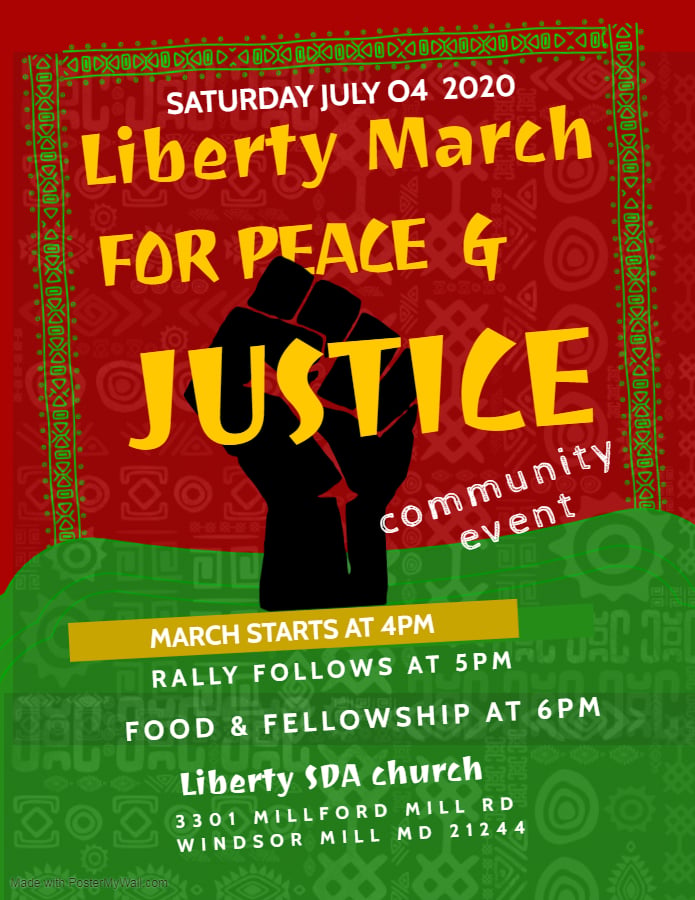 Standing and Marching for Justice