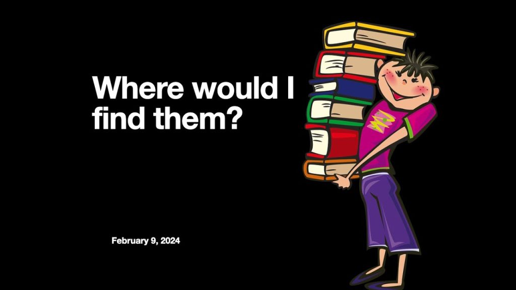 Where would I find them?