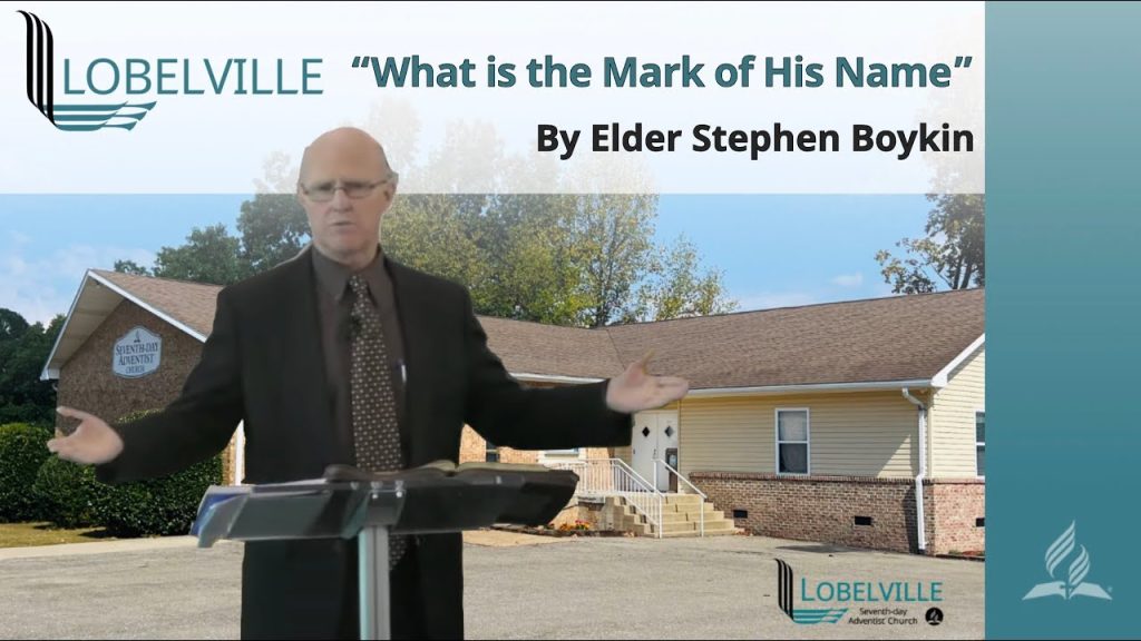 What is the Mark of His Name