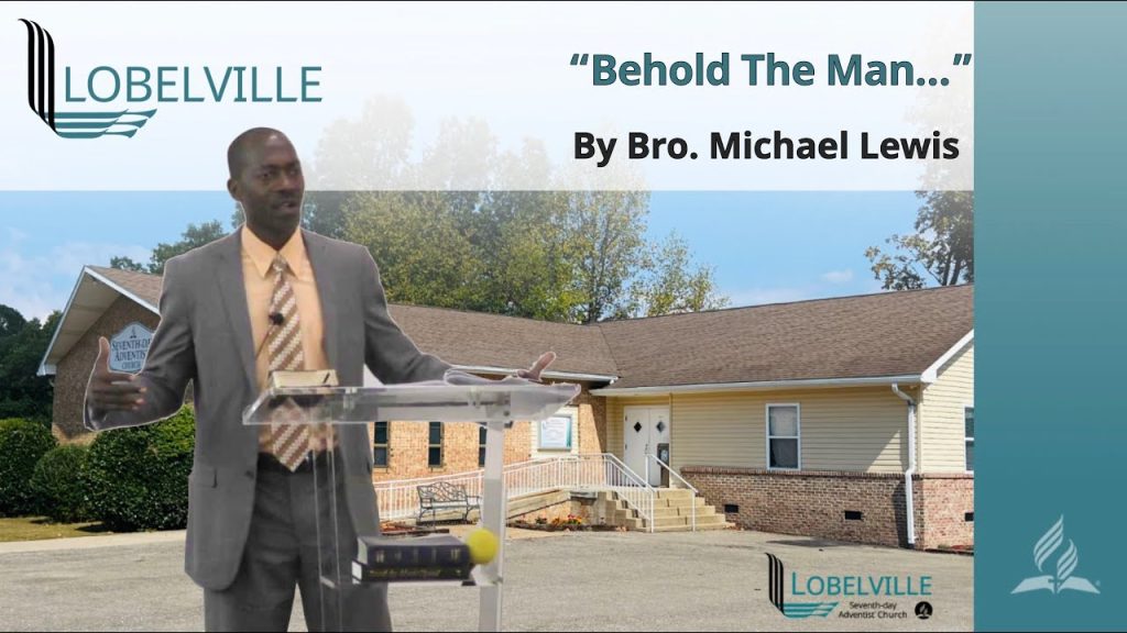Behold The Man…