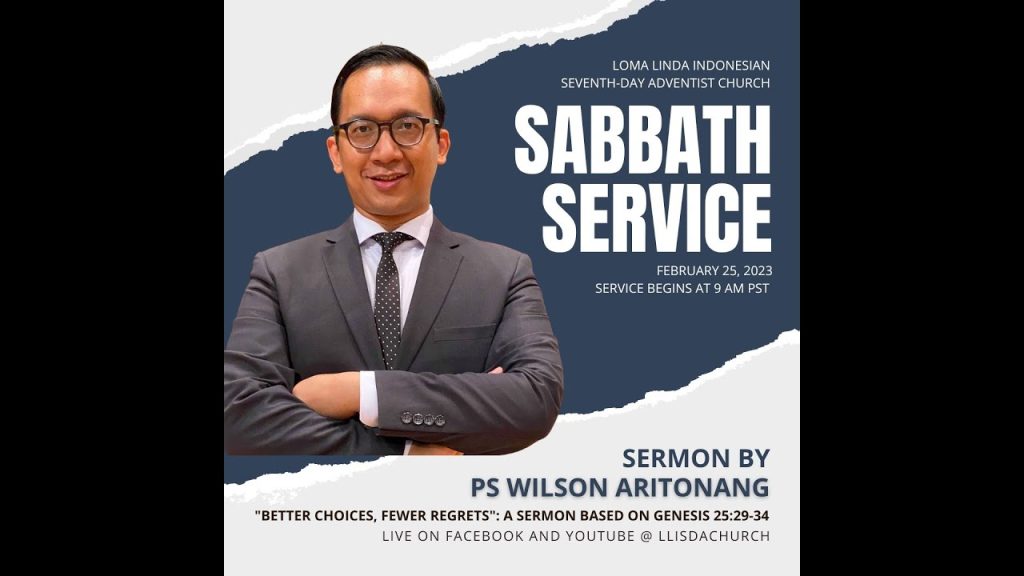February 25 – Sabbath Service