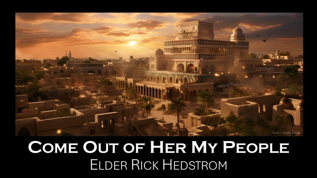 Come Out of Her My People