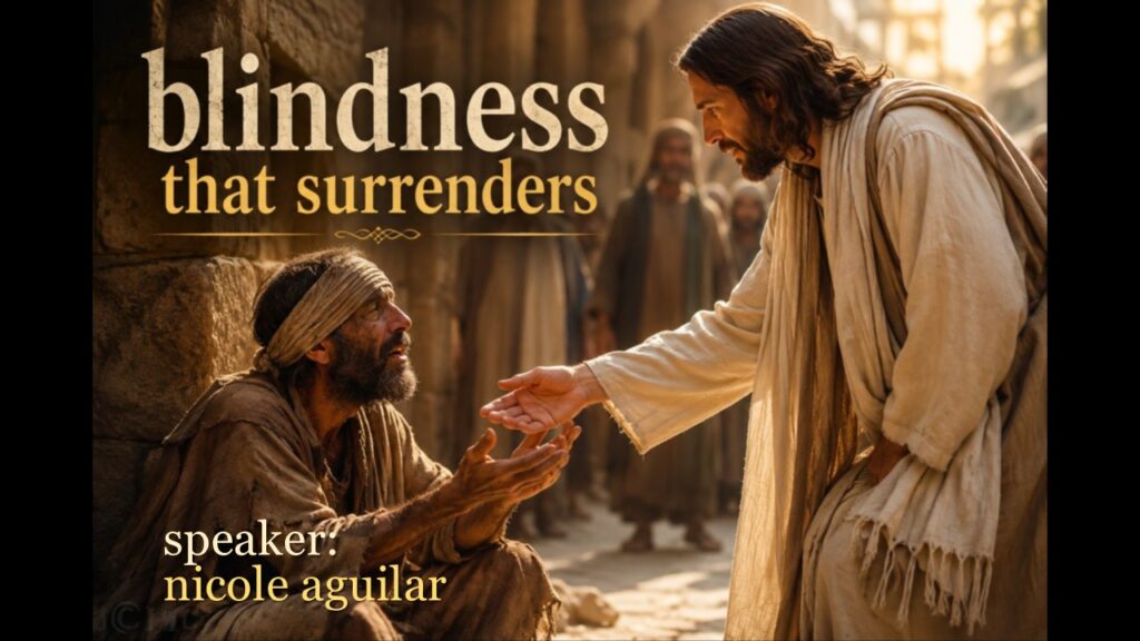 Youth Sabbath – Blindness that Surrenders