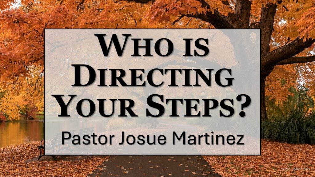 Who is Directing Your Steps