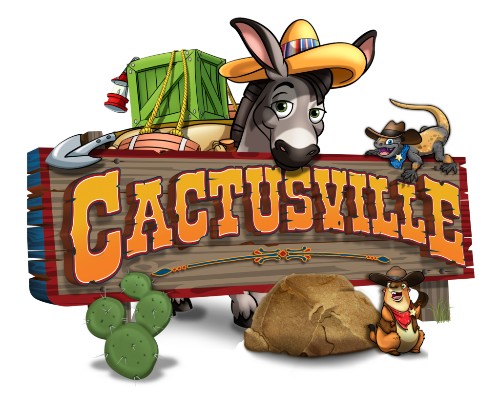 Cactusville Logo- No background PNG