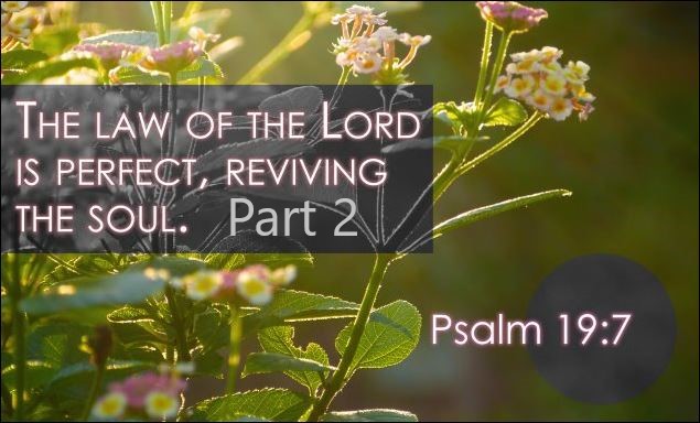 The Law of the Lord is Perfect