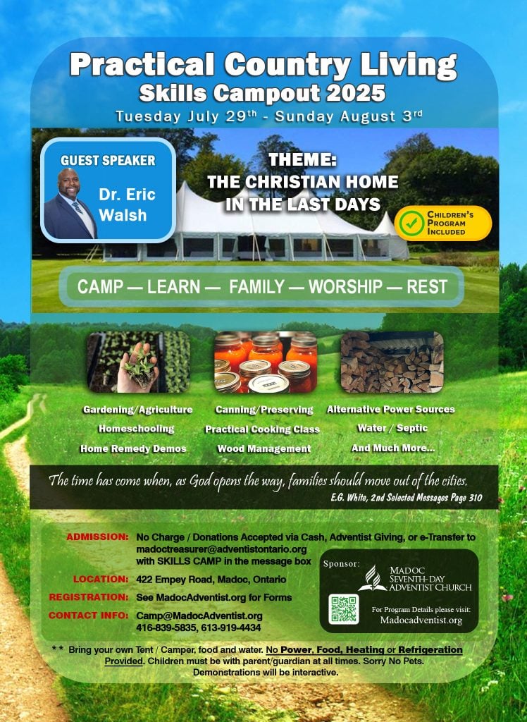 Skills Camp 2025 Flyer