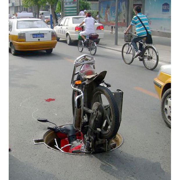 Open Manholes, Sudden Sin