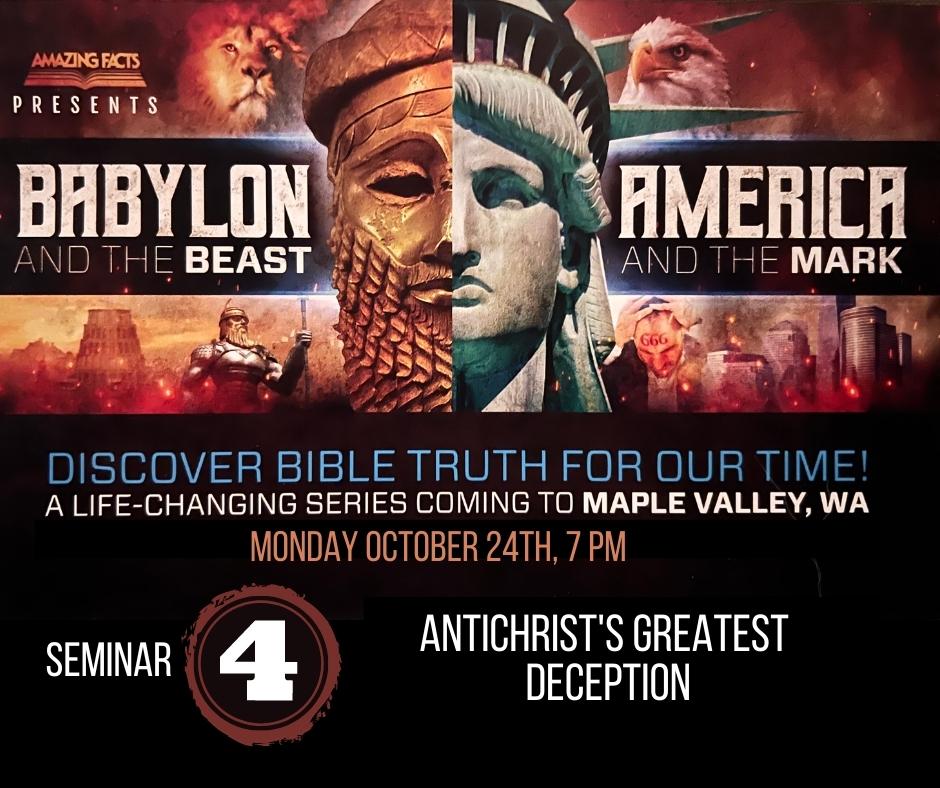 Antichrist’s Greatest Deception