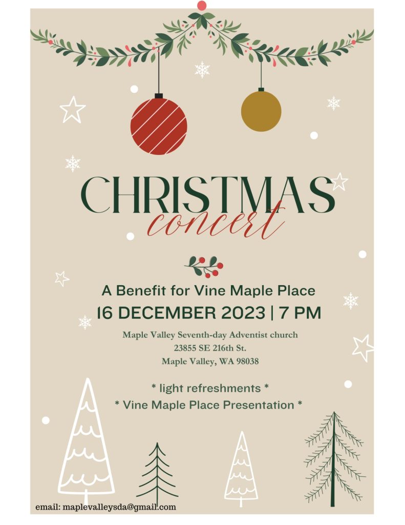 Christmas Concert Dec 2023