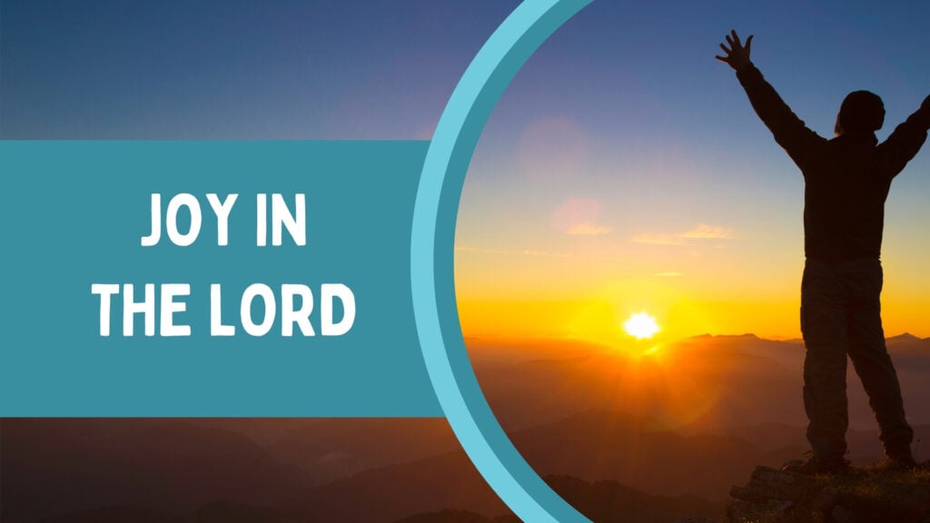 Joy In The Lord