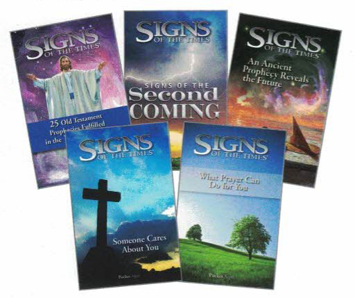 Mini Signs & Vibrant Life Tracts