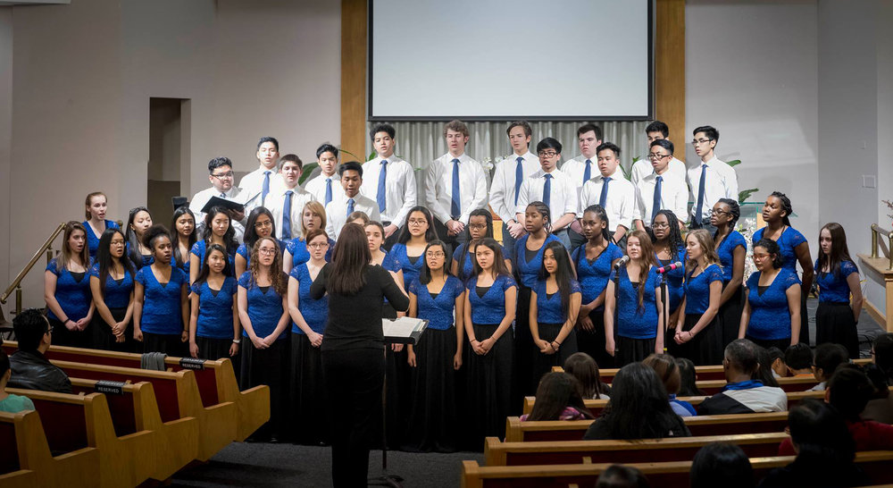 Kingsway College Choir Performance in Saint John