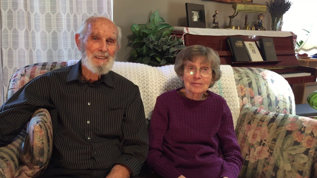 Anniversary Greetings from Vic & Nettie Gill