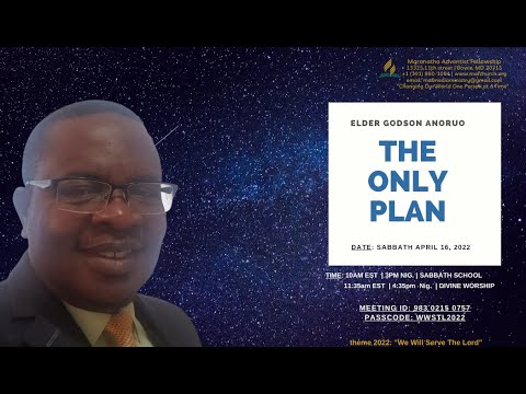 The Only Plan | Elder Godson Anoruo
