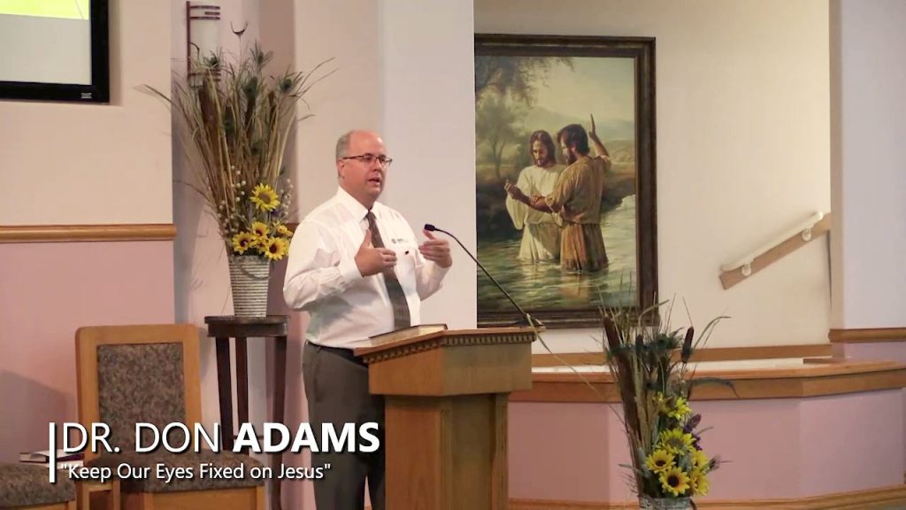 Keep Our Eyes Fixed on Jesus