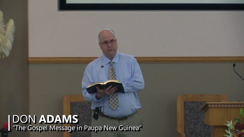 The Gospel Message in Papua New Guinea