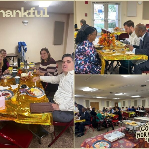 Annual Thanksgiving Fellowship Breakfast enjoyed by all