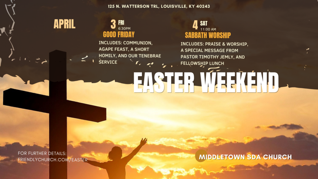 Easter Weekend at Middletown — April 3 & 4
