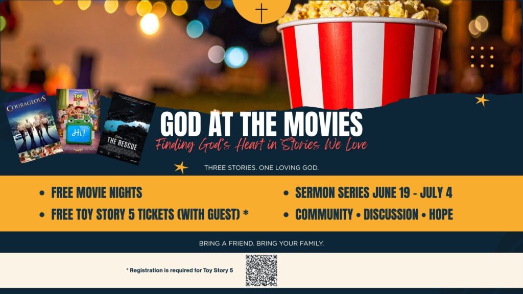 GOD AT THE MOVIES: Finding God’s Heart in Stories We Love