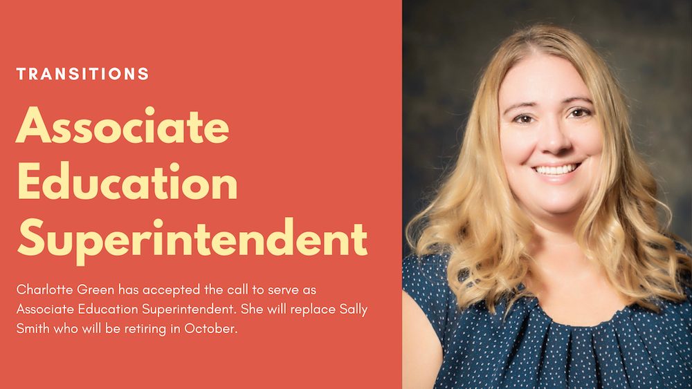 New Associate Education Superintendent: Charlotte Green