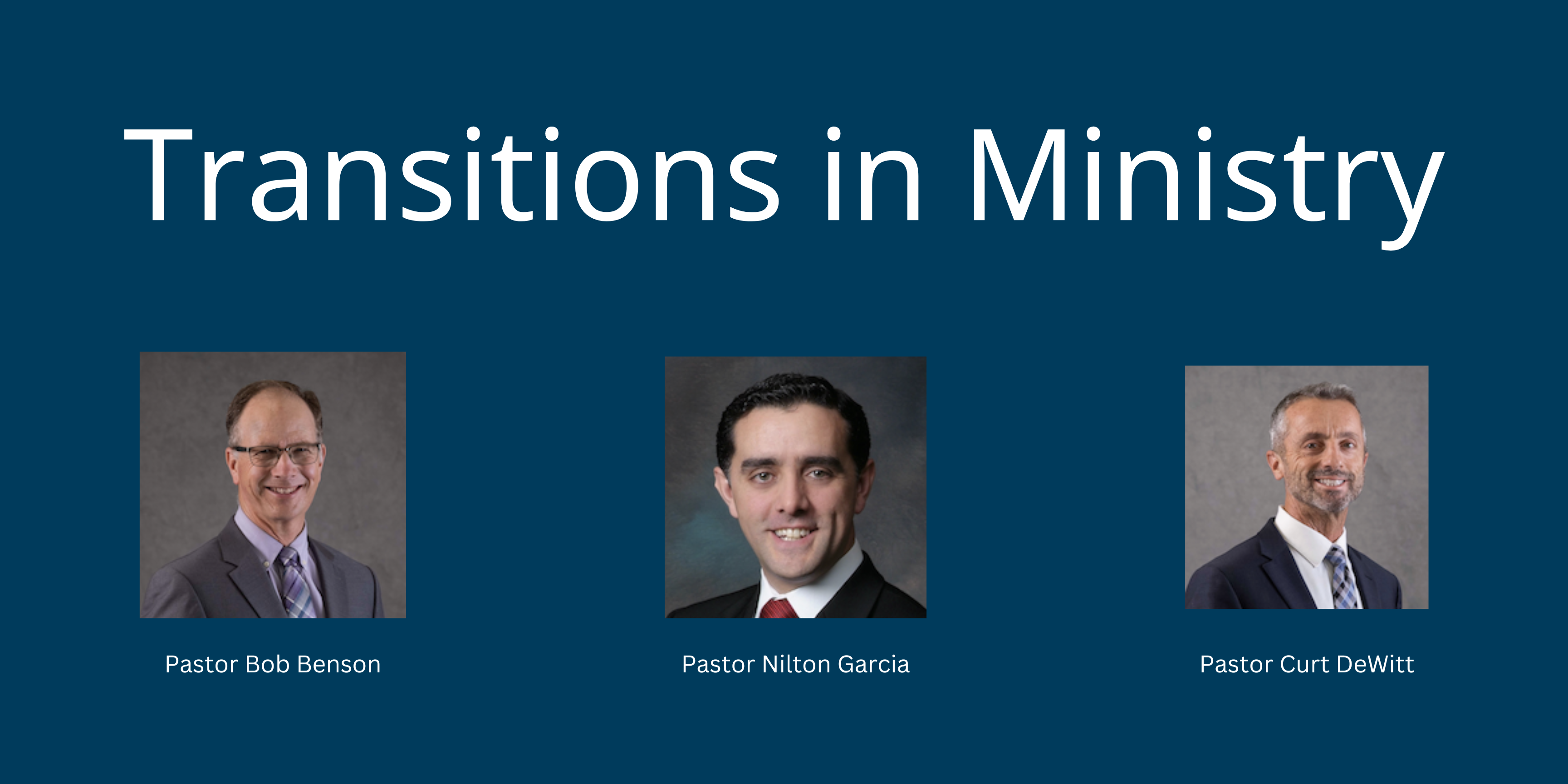 Pastoral Transitions