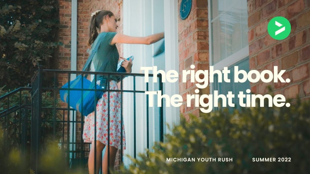 The Right Book. The Right Time. – Sierra | Canvassing Testimonies