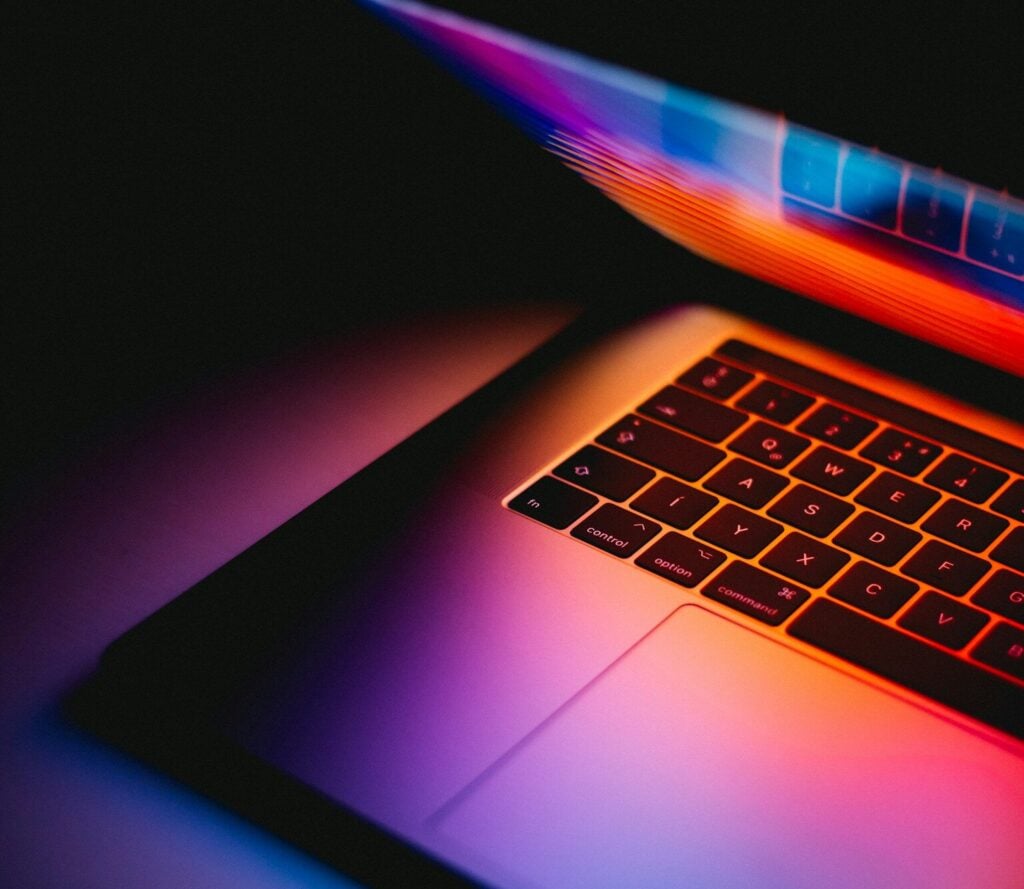 MacBook Pro turned on