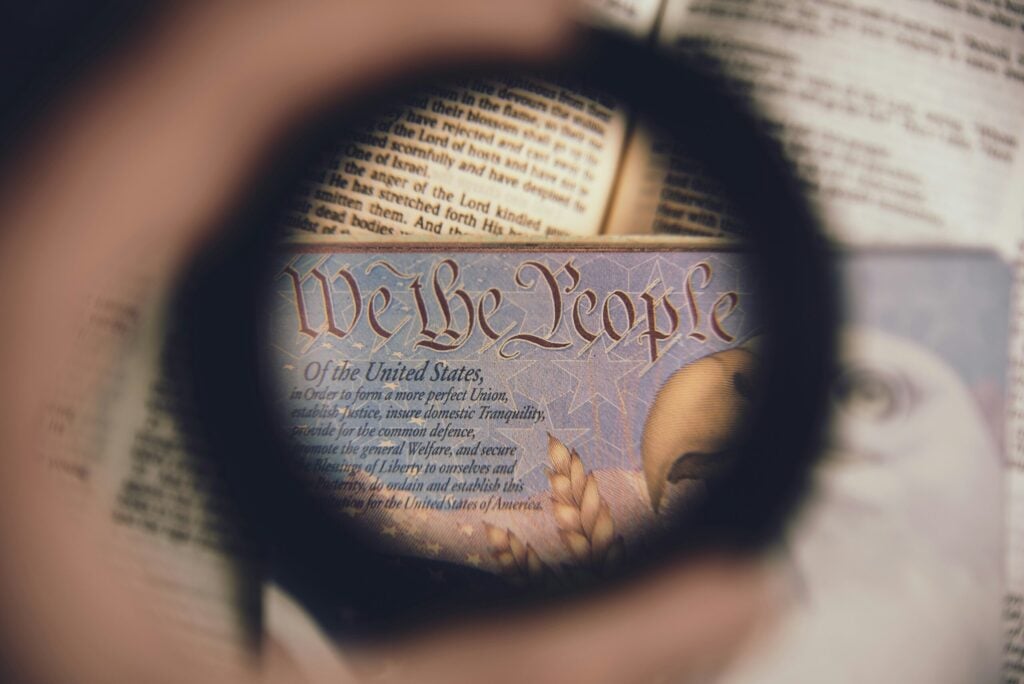 The Declaration of Independence and the Constitution
