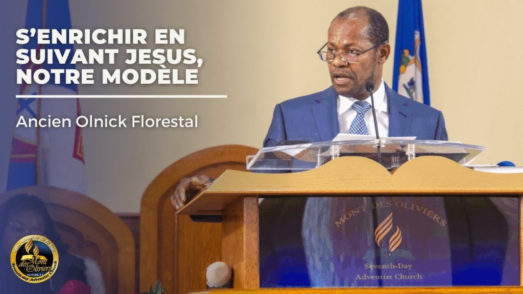 “S’enrichir en suivant Jesus, notre modèle”