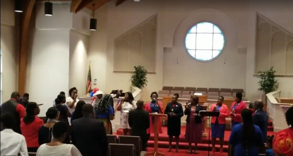 Haitian Flag day 20190518 – Praise Team, Ou Gran