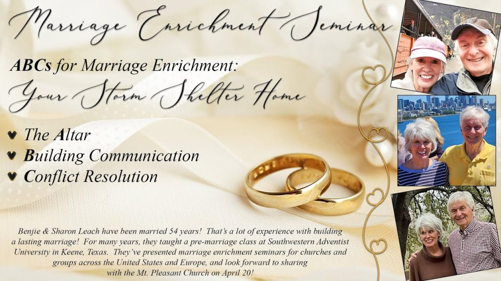 ABCs for Marriage Enrichment – April 20, 2024