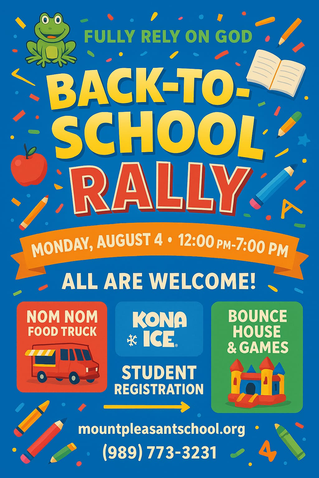 Back-to-school Rally