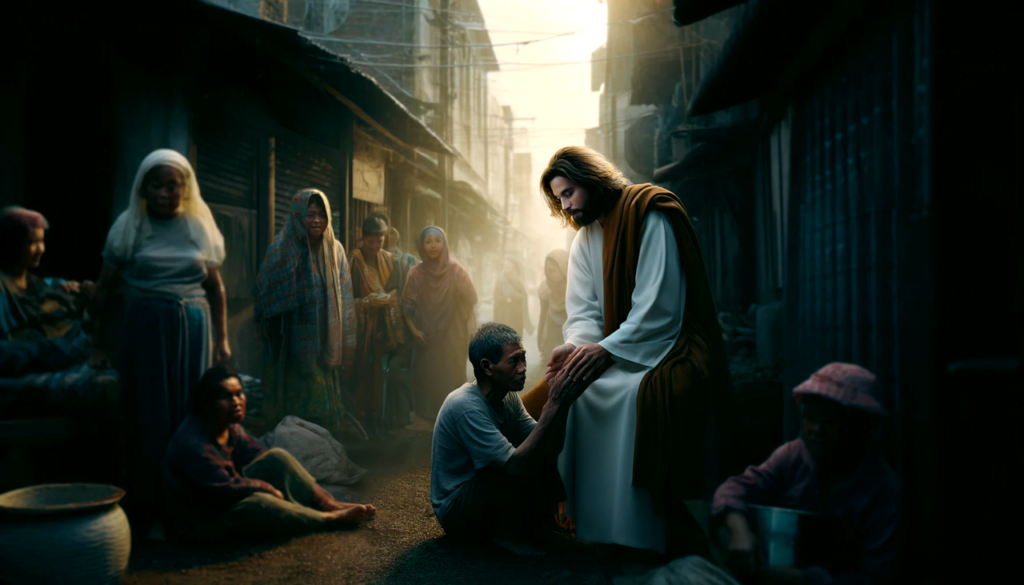 ai generated, jesus, people, poverty, help, support, helping hands, shelter, hope, jesus, jesus, jesus, jesus, jesus