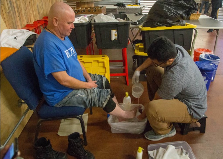 LLU United Feet outreach ministry