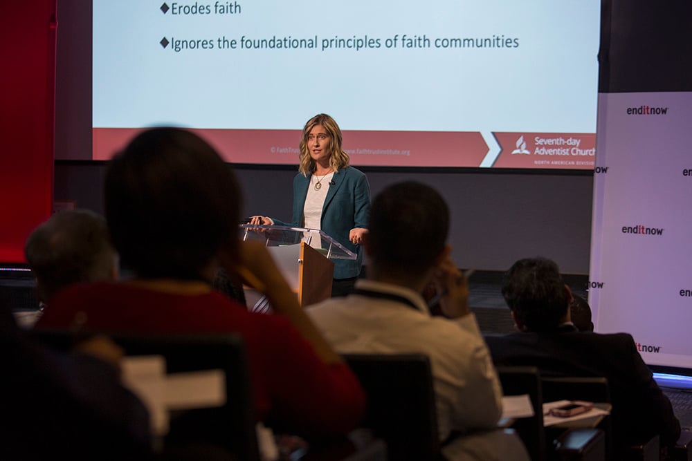 ““Policy is ethics in writing, we need to make it ethics in action,” states Kate Ott, associate professor of Christian social ethics at Drew Theological School, and lecturer in practical theology at Yale Divinity School.”