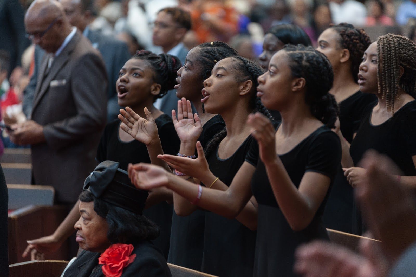 Pine Forge Academy students join in the praise to God through song. Fall Classic attendees have the opportunity to display and grow their musical gifts. But they also have the opportunity to connect with  students from across the country who share their values and faith in God.
