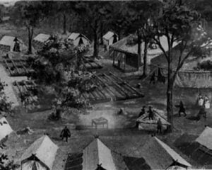 first Adventist camp meeting, held in Michigan