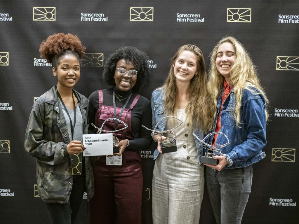 a few Sonscreen 2019 award winning filmmakers