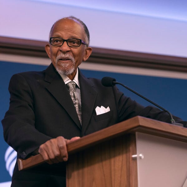 Alvin Kibble, NAD VP, shares a devotional thought on Monday, Nov. 4, 2019, during the NAD Year-End Meeting.