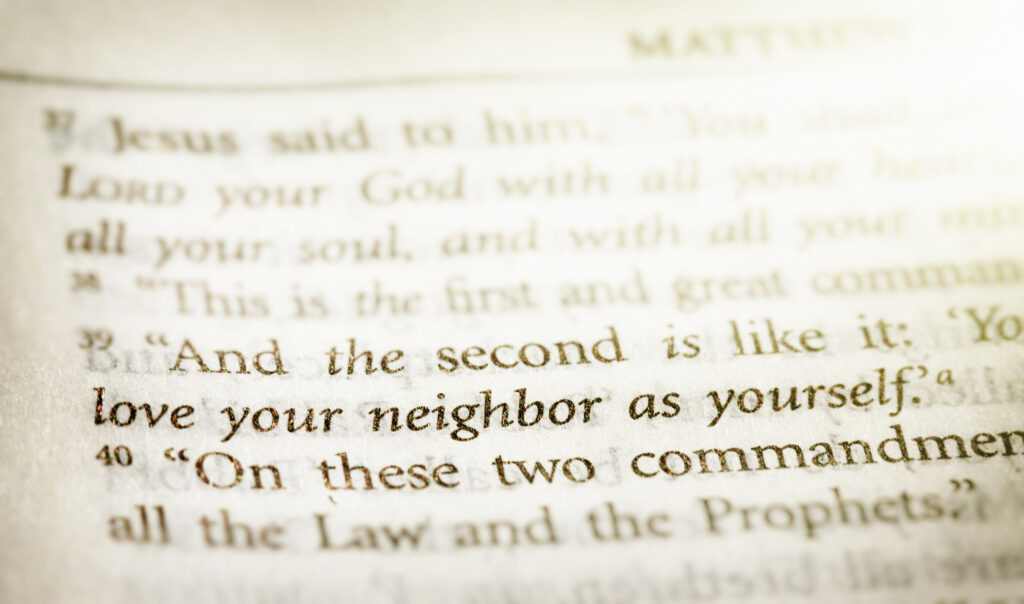 iStock photo of Matthew scripture