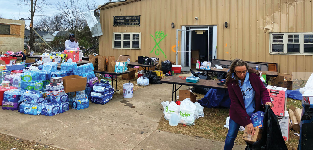 Kentucky tornado clean up from December 2021