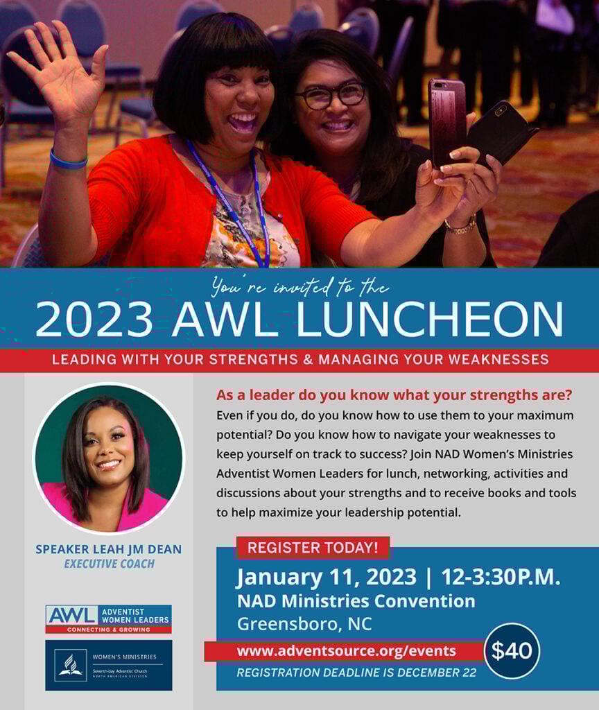 Adventist Women Leaders luncheon January 2023